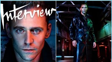 Tom Hiddleston Covers Interview Magazine, Rocks Leather Fashions Tom Hiddleston Covers Interview Magazine, Rocks Leather Fashions