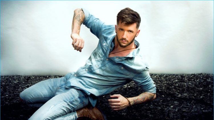 Travis Wall Poses for Ferrvor Shoot, Talks Love & Fashion