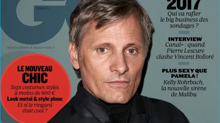 Viggo Mortensen 2016 GQ France Cover