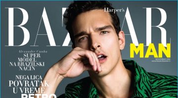 Alexandre Cunha Covers Harper's Bazaar Man Serbia, Rocks Bold Prints Alexandre Cunha Covers Harper's Bazaar Man Serbia, Rocks Bold Prints