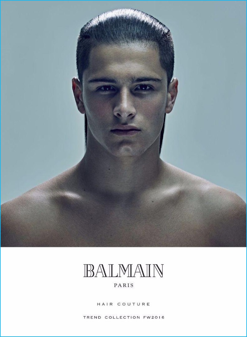 Balmain Men's 2016 Hair Trends  Fall/Winter Book