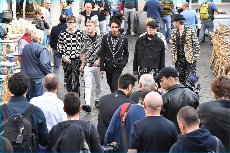 Behind the scenes 2017 dolce gabbana mens campaign