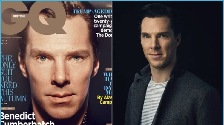 Benedict Cumberbatch 2016 British GQ Cover Photo Shoot