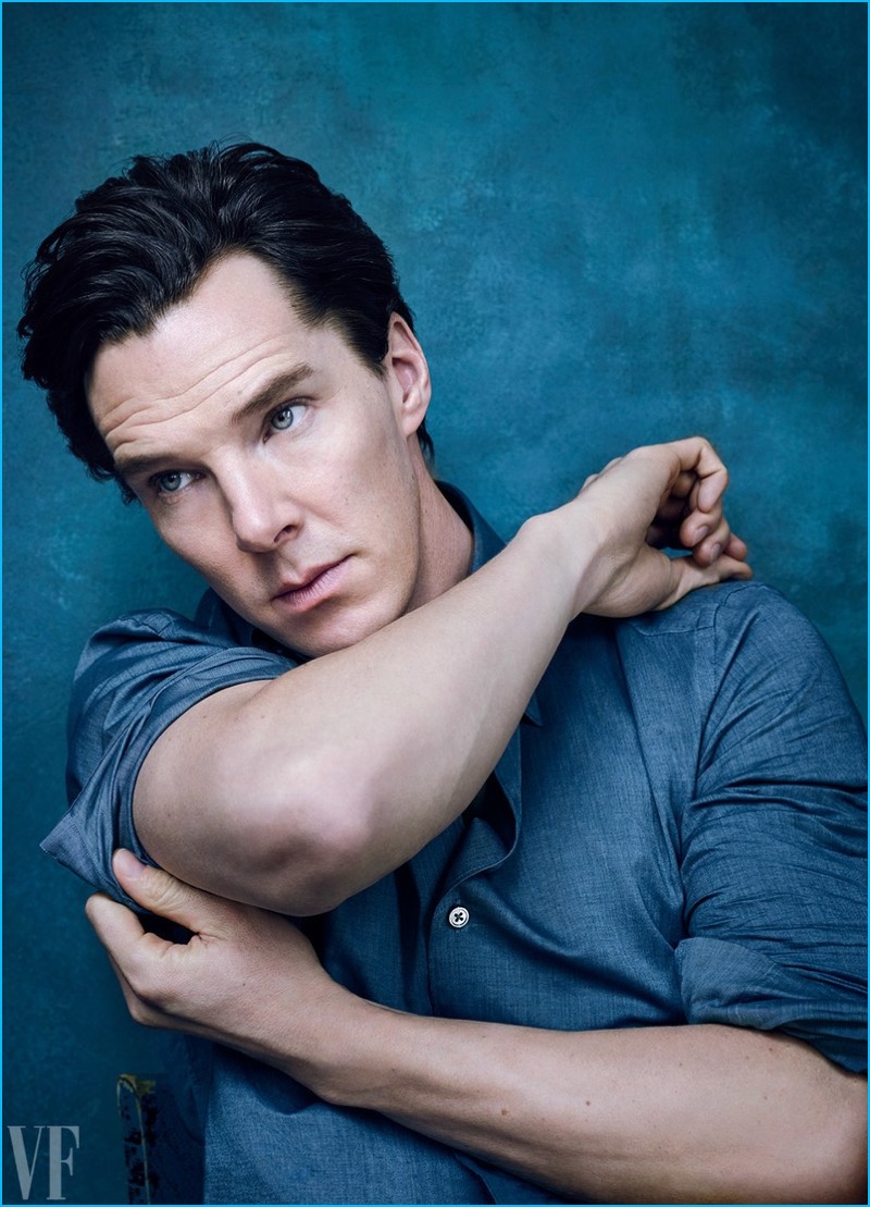 Benedict Cumberbatch photographed for the November 2016 issue of Vanity Fair.