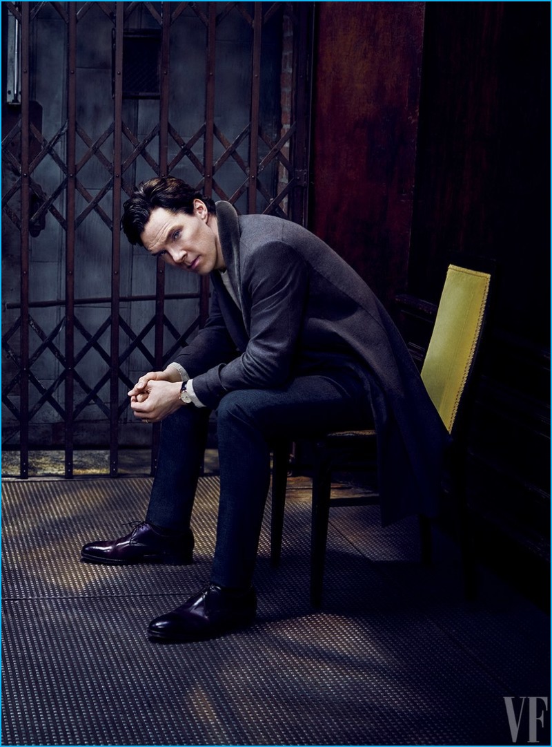 Benedict Cumberbatch photographed by Jason Bell for Vanity Fair.