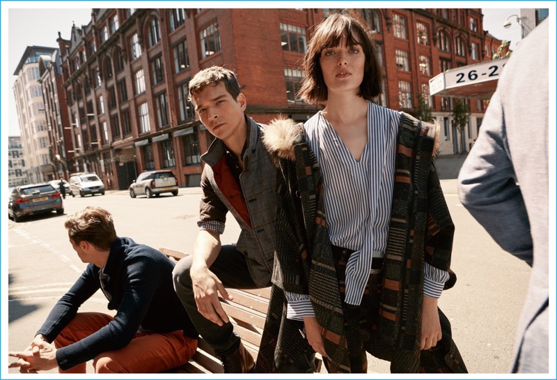 Alexandre Cunha and Sam Rollinson front Beymen Club's fall-winter 2016 campaign.
