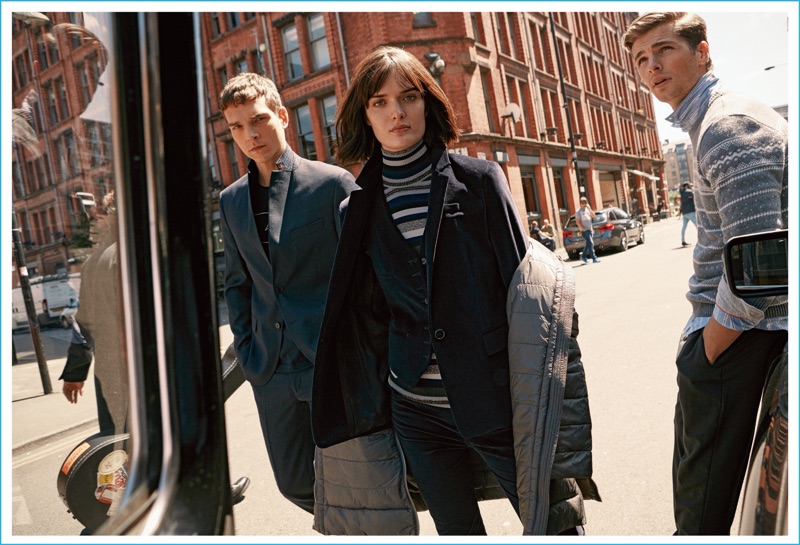 Models Alexandre Cunha, Sam Rollinson, and Edward Wilding star in Beymen Club's fall-winter 2016 campaign.