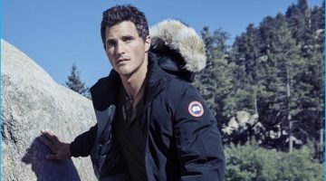 The Big Chill: Ollie Edwards Models Rugged Styles from Bloomingdale's The Big Chill: Ollie Edwards Models Rugged Styles from Bloomingdale's