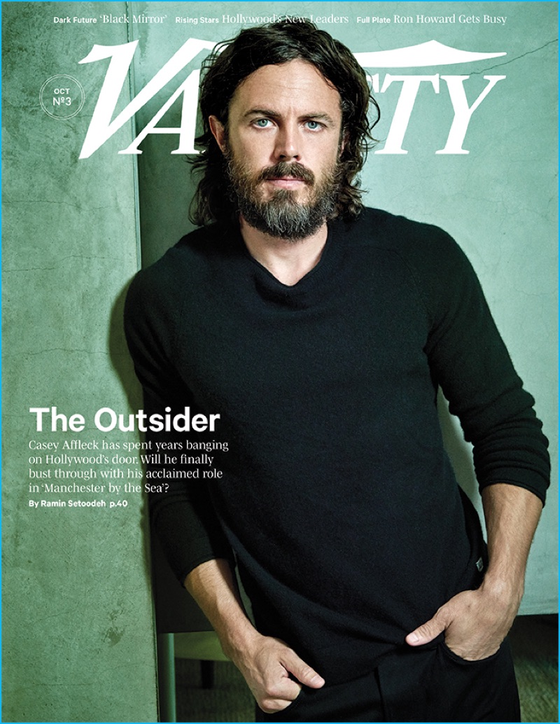 Casey Affleck covers Variety magazine.
