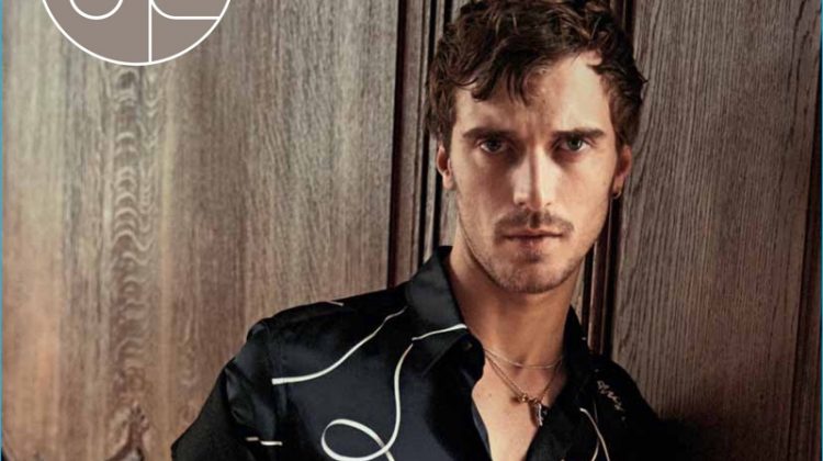 Clément Chabernaud Shines in Autumn Fashions for SKP Cover Story