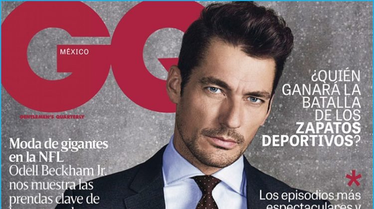 David Gandy Covers GQ México, Dons Classic Fashions