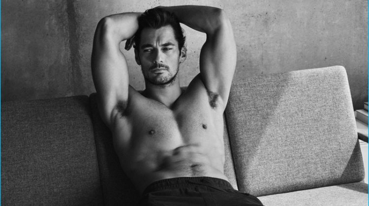 David Gandy Poses in Loungewear for New Autograph Arrivals