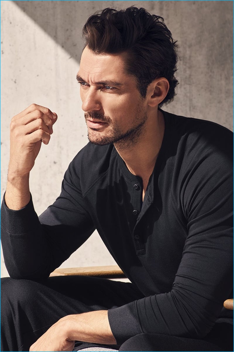 David gandy autograph 2016 fall winter marks spencer