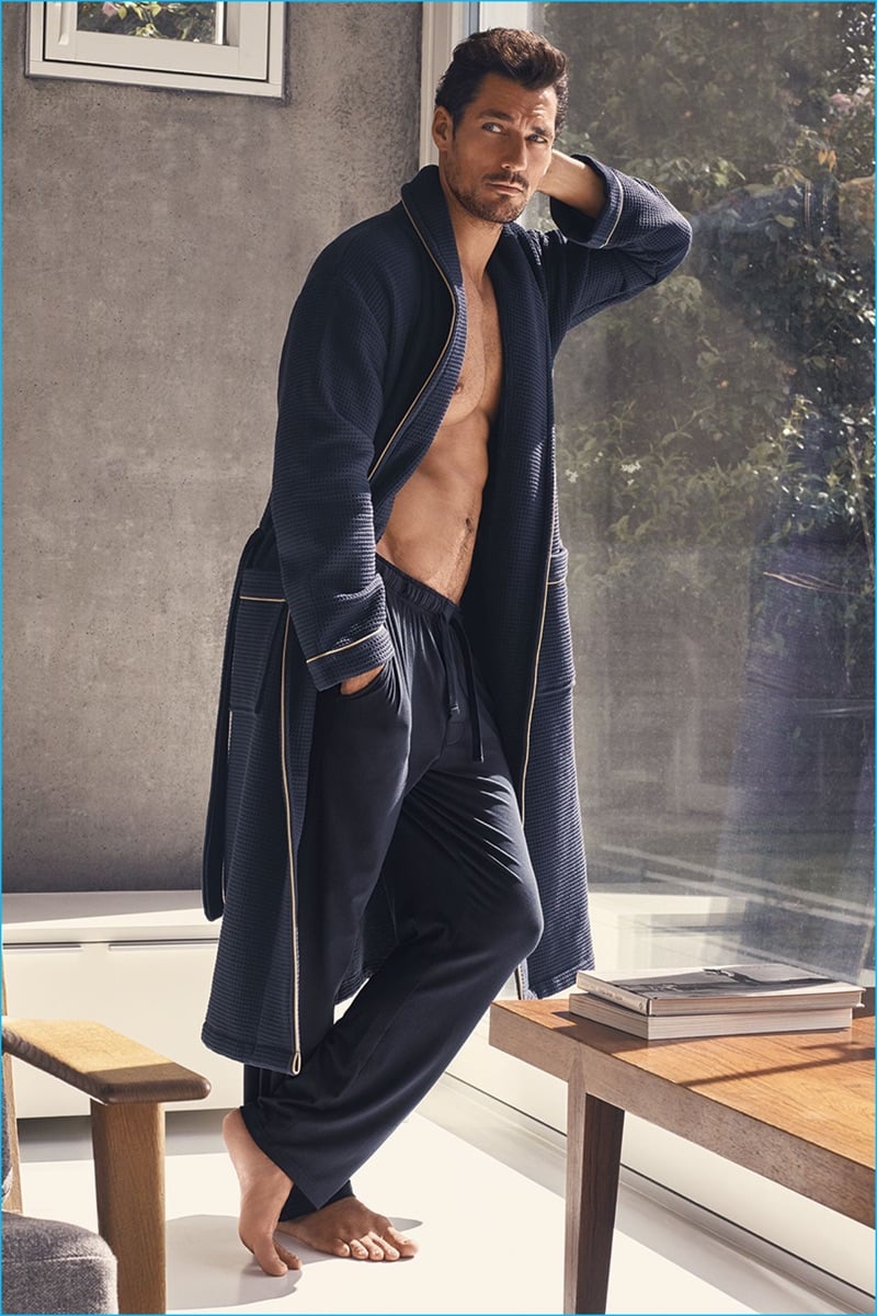 David gandy autograph 2016 fall winter marks spencer