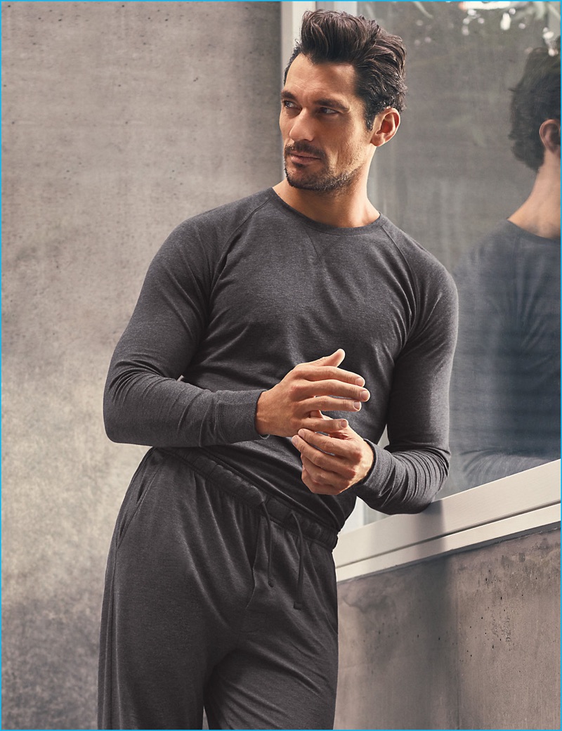 David gandy autograph 2016 fall winter marks spencer