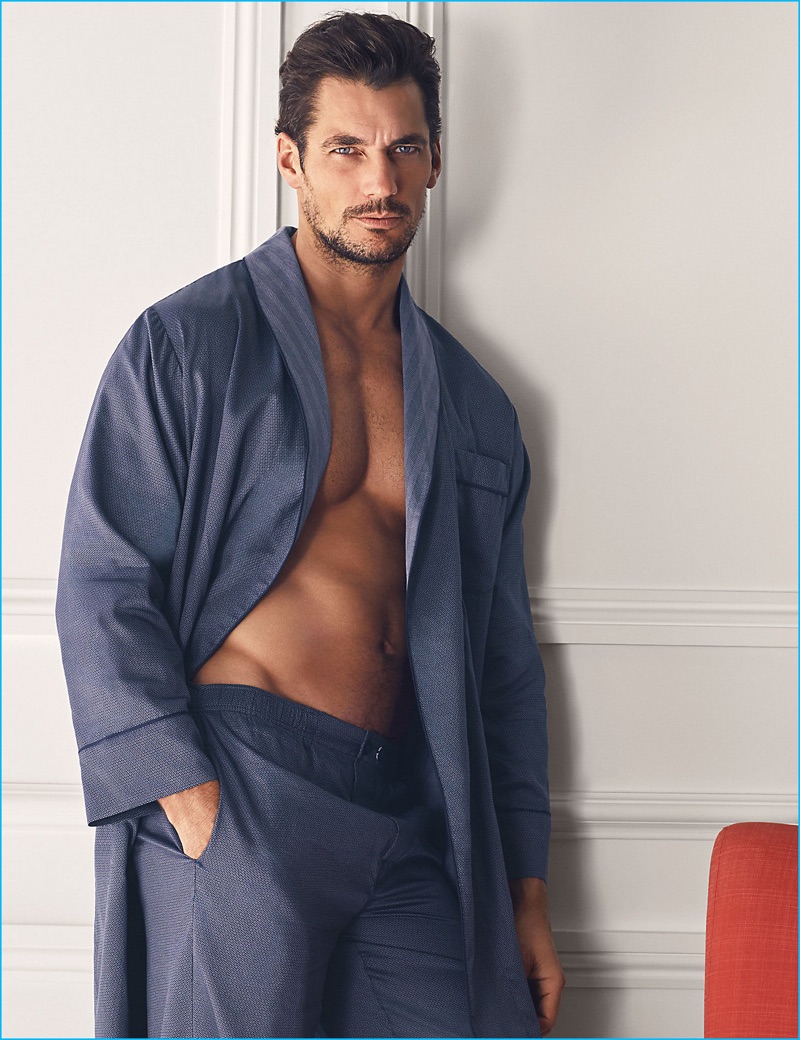 David gandy autograph 2016 fall winter marks spencer