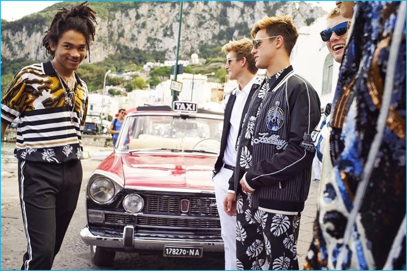 Dolce gabbana 2017 spring summer mens campaign behind the scenes