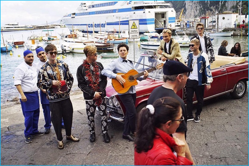 Dolce gabbana 2017 spring summer mens campaign behind the scenes