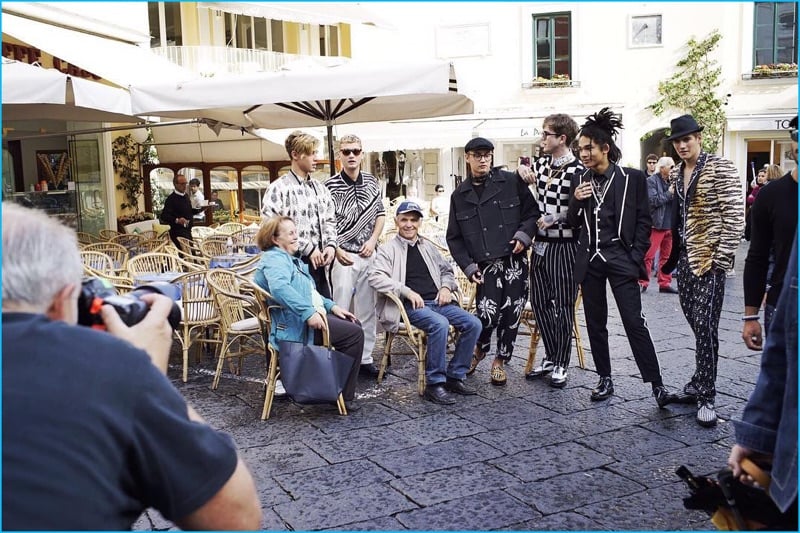 Dolce gabbana 2017 spring summer mens campaign behind the scenes