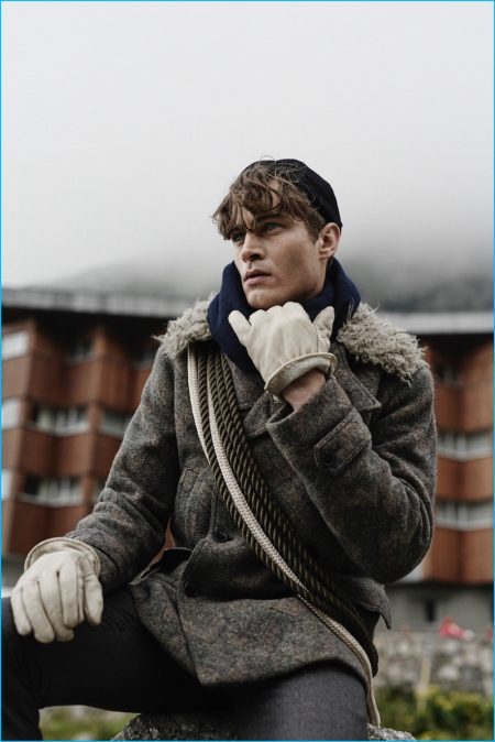 Elle Man Poland Tackles Rugged & Military-Inspired Styles