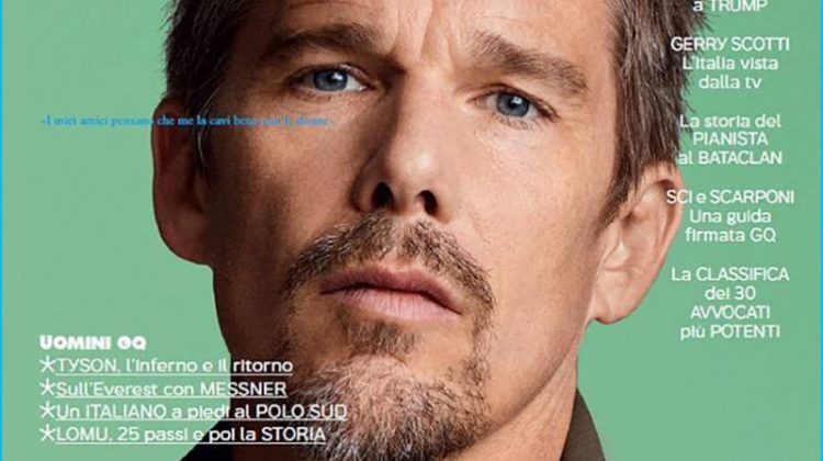 Ethan Hawke 2016 GQ Italia Cover