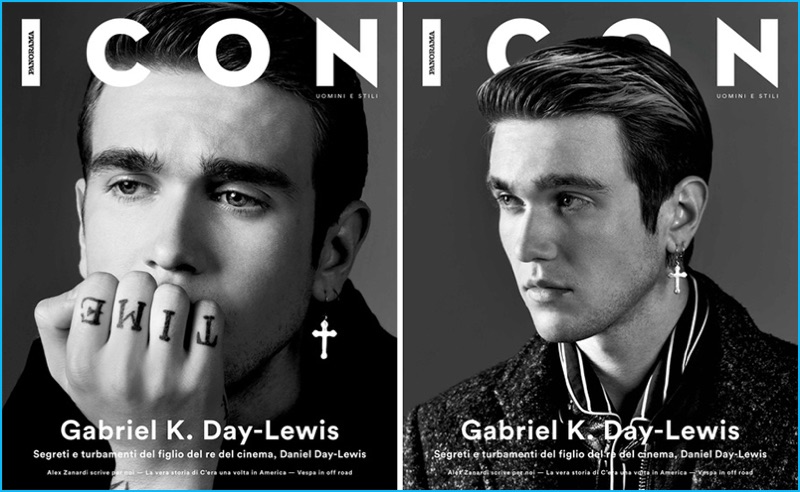 Gabriel-Kane Day-Lewis covers the most recent issue of ICON Panorama.