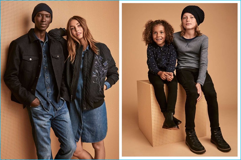 Armando Cabral goes casual in denim fashions from H&M Conscious.