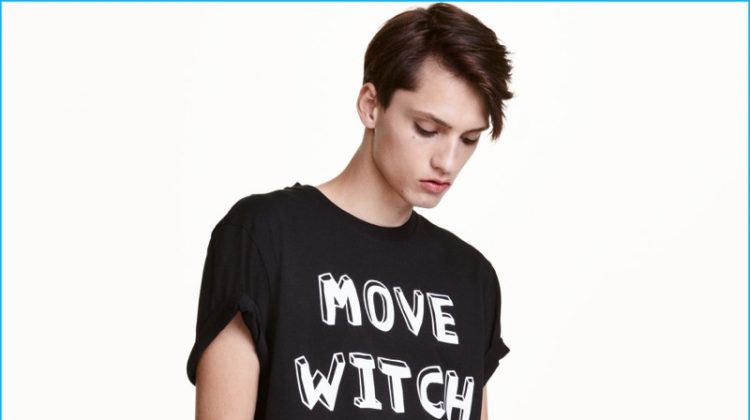 HM Men Halloween 2016 Move Witch T Shirt