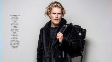 Harry Goodwins Dons Winter Styles for Playboy Germany Harry Goodwins Dons Winter Styles for Playboy Germany
