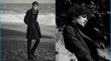 Or Noir: Liviu Scortanu & Tre Samuels for Le Monde d'Hermès
