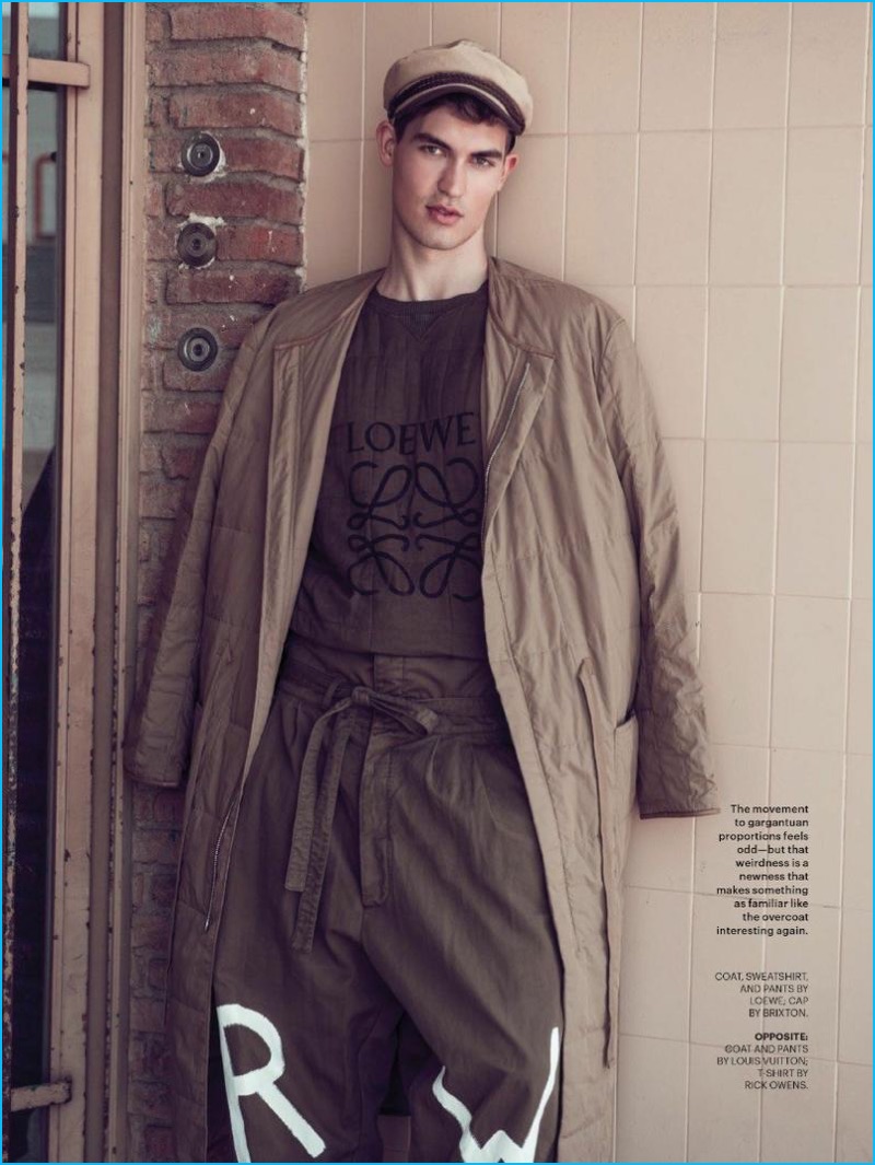 Jason Anthony embraces oversized proportions from Loewe for the pages of Esquire Philippines.
