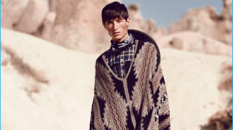Jester White Goes Western for GQ Turkey Fashion Editorial
