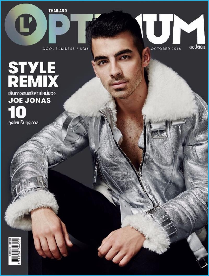 Joe Jonas covers the October 2016 edition of L'Optimum Thailand.