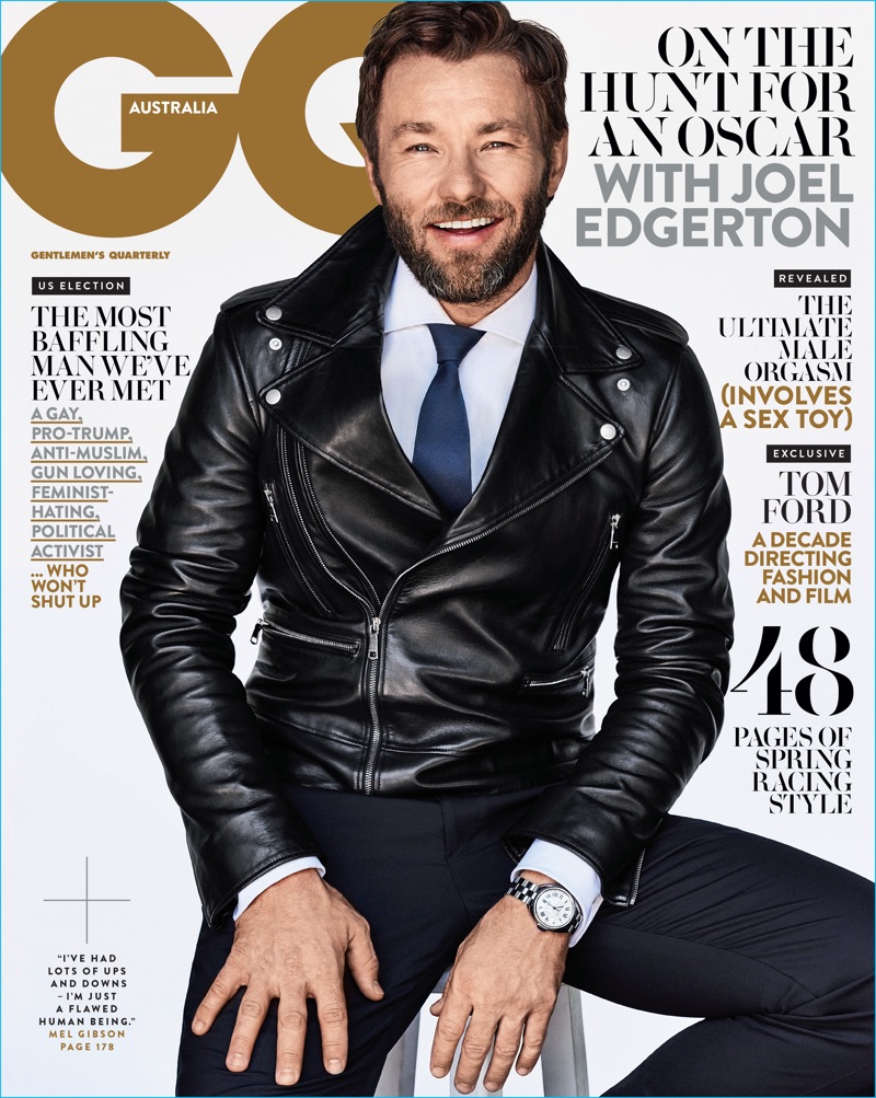 Joel Edgerton 2016 GQ Australia Cover