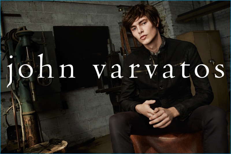 Nicholas Ronyai is front and center in trim fall fashions from John Varvatos. » Fall Style Update: Discover John Varvatos' Latest Fashions Nicholas Ronyai is front and center in trim fall fashions from John Varvatos.
