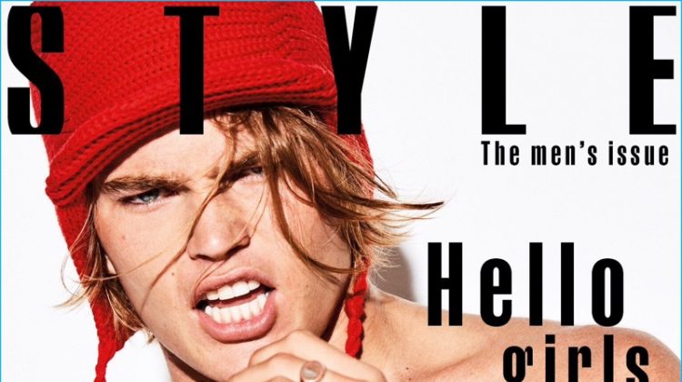 Jordan Barrett 2016 Sunday Times Style Magazine Cover