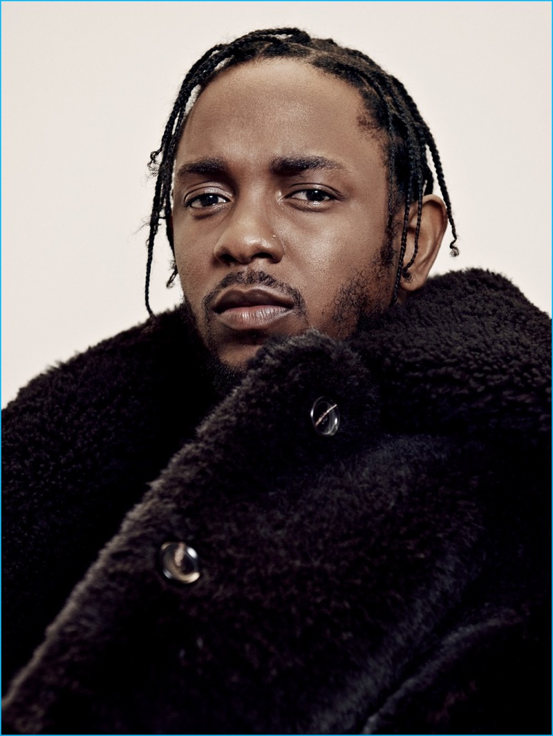 A luxurious vision, Kendrick Lamar wears a made to order coat from Dolce & Gabbana. » Kendrick Lamar Covers GQ Style, Rocks Designer Coats A luxurious vision, Kendrick Lamar wears a made to order coat from Dolce & Gabbana.