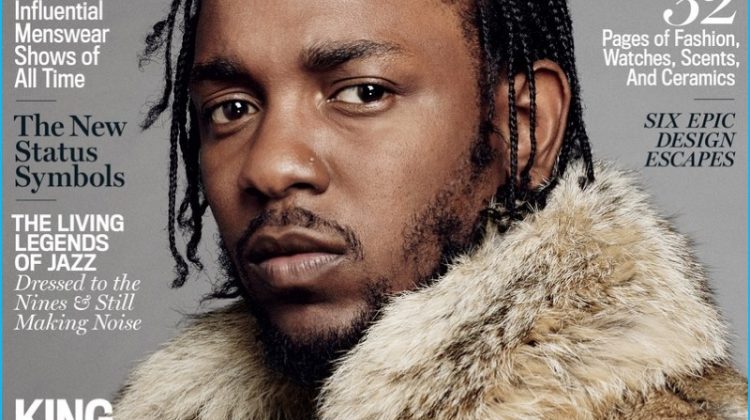 Kendrick Lamar 2016 Cover American GQ Style