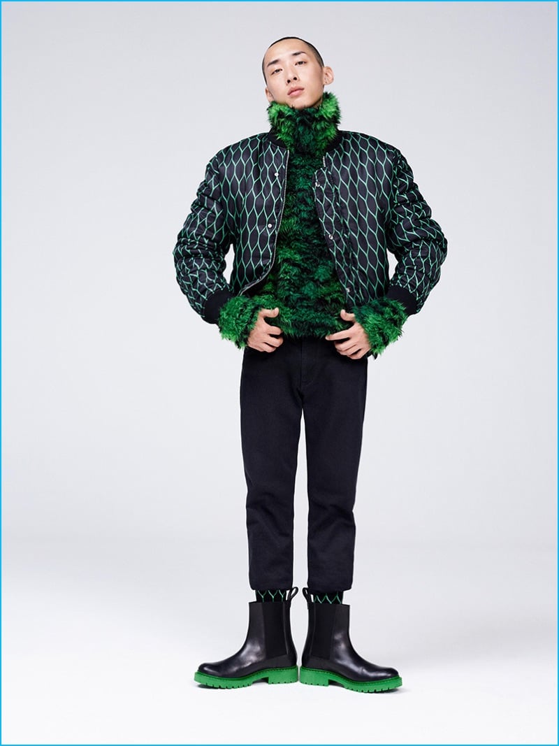 Kenzo hm 2016 mens lookbook