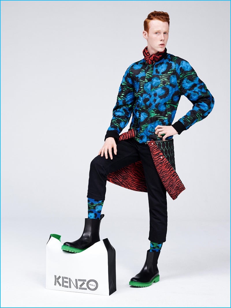 Kenzo hm 2016 mens lookbook
