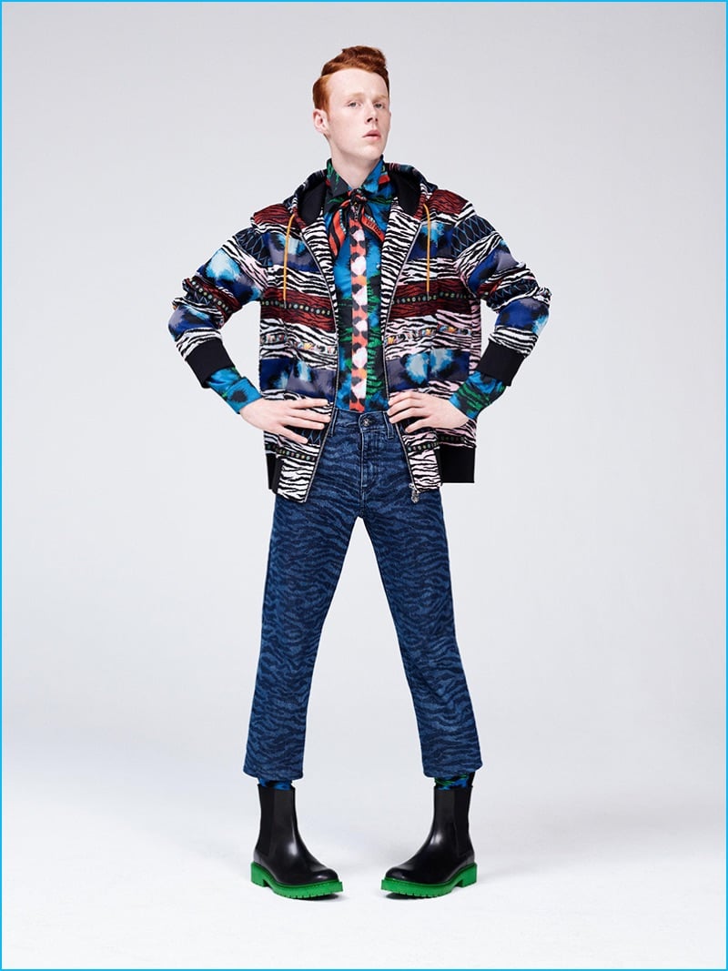 Kenzo hm 2016 mens lookbook