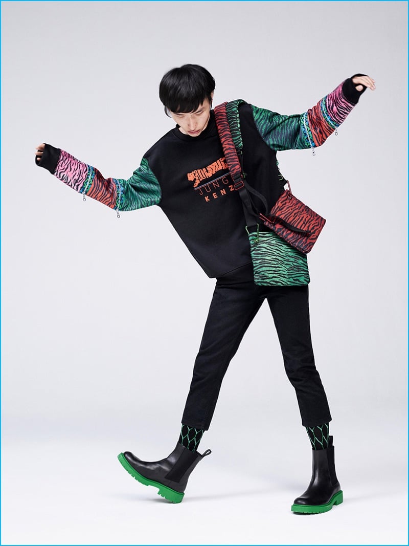 Kenzo hm 2016 mens lookbook
