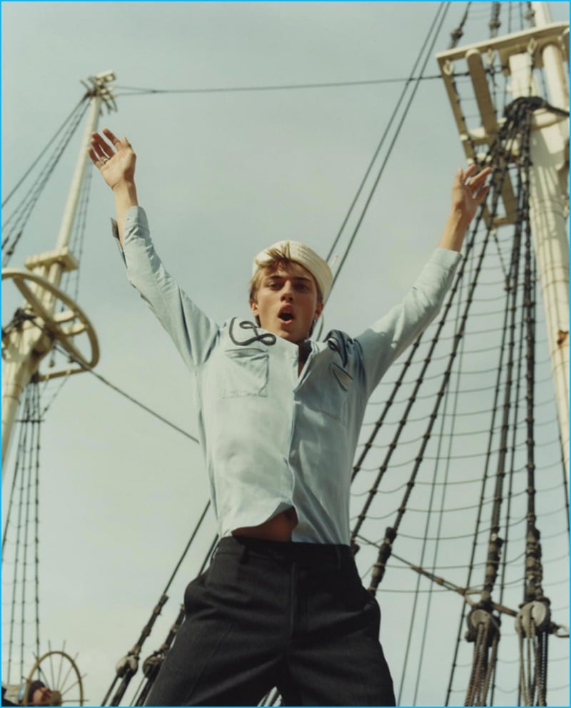 Lucky blue smith 2016 editorial es magazine