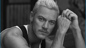 Luke Evans Goes Blond for Interview Shoot, Talks 'Beauty & the Beast' Luke Evans Goes Blond for Interview Shoot, Talks 'Beauty & the Beast'