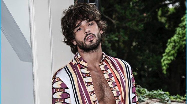 Marlon Teixeira Rocks Bold Prints for Murilo Lomas’ New Campaign