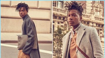 Color Theory: Matthew Davidson Wears Camel & Grey Fashions from East Dane Color Theory: Matthew Davidson Wears Camel & Grey Fashions from East Dane