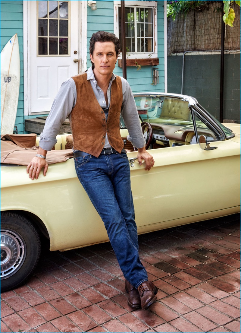 » Matthew McConaughey Covers Esquire, Discusses Evolution as Actor Matthew McConaughey 2016 Photo Shoot Esquire 001