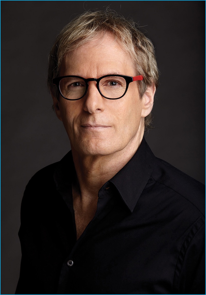 Michael Bolton photographed by Timothy Greenfield-Sanders in Eyebobs' Take a Stand reading glasses.