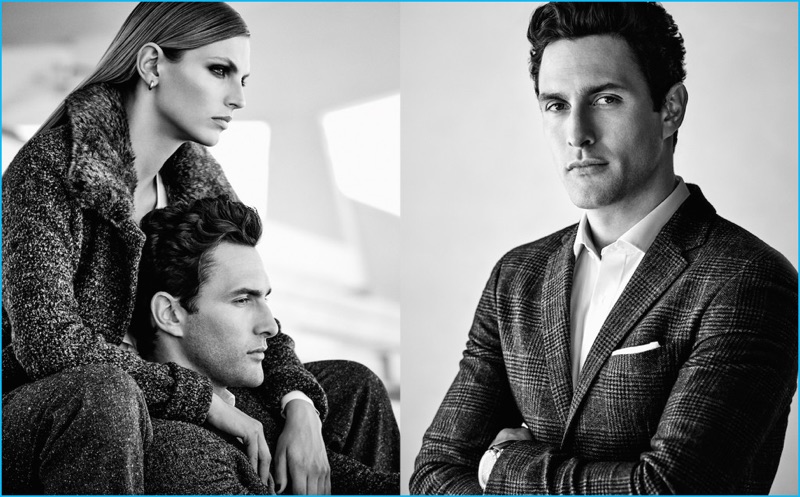 Model Noah Mills suits up for Pedro del Hierro's fall-winter 2016 campaign. » Noah Mills is Clean Shaven for Pedro del Hierro's Fall Campaign Model Noah Mills suits up for Pedro del Hierro's fall-winter 2016 campaign.