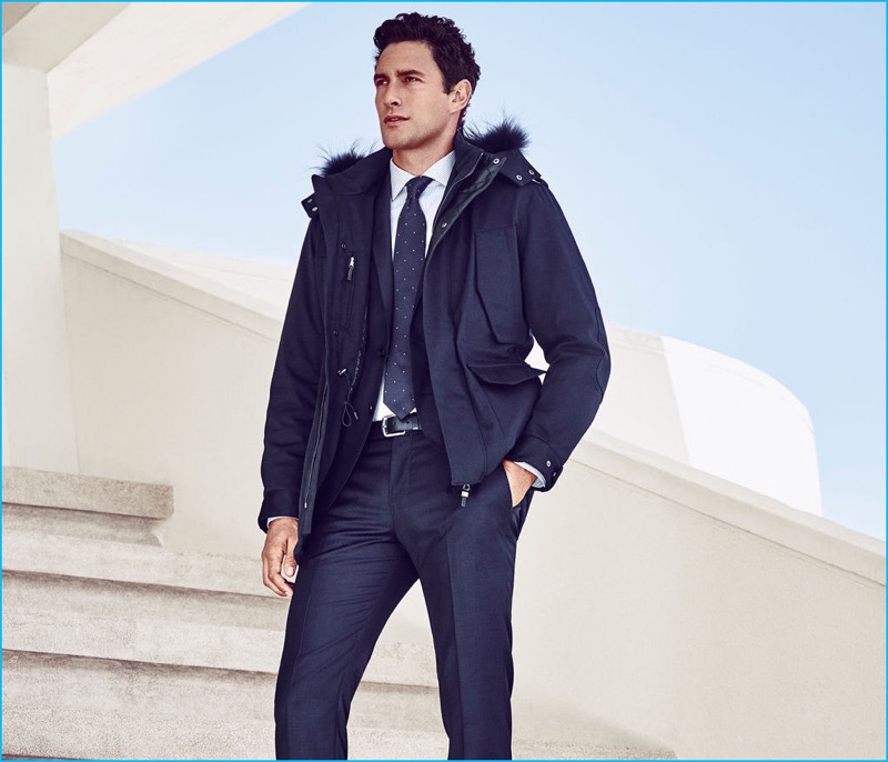 Diego Merino photographs Noah Mills for Pedro del Hierro's fall-winter 2016 campaign. » Noah Mills is Clean Shaven for Pedro del Hierro's Fall Campaign Diego Merino photographs Noah Mills for Pedro del Hierro's fall-winter 2016 campaign.